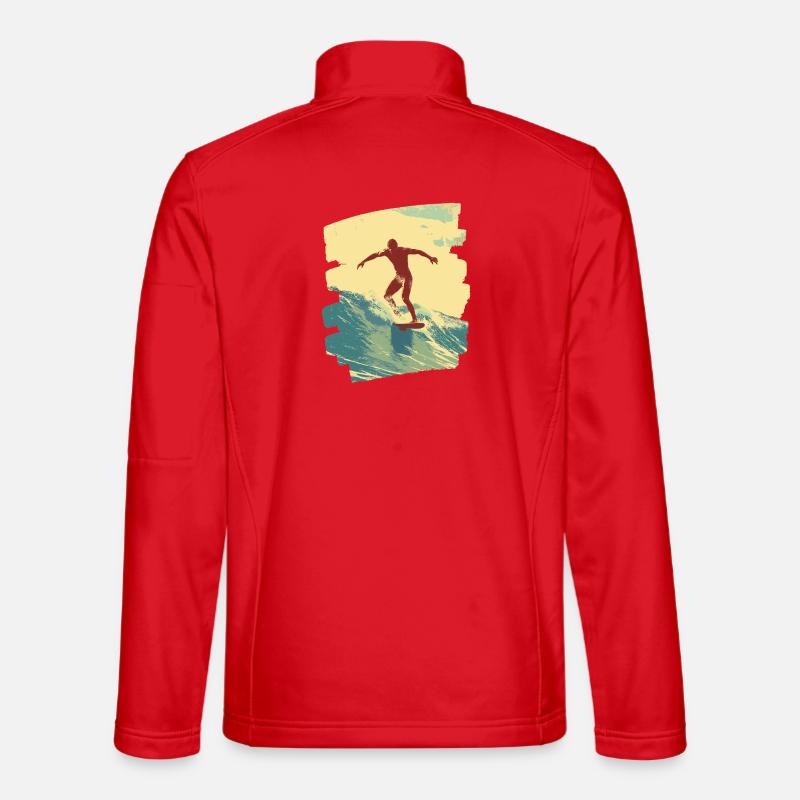 Surfer - Unisex Softshell Jacket - red