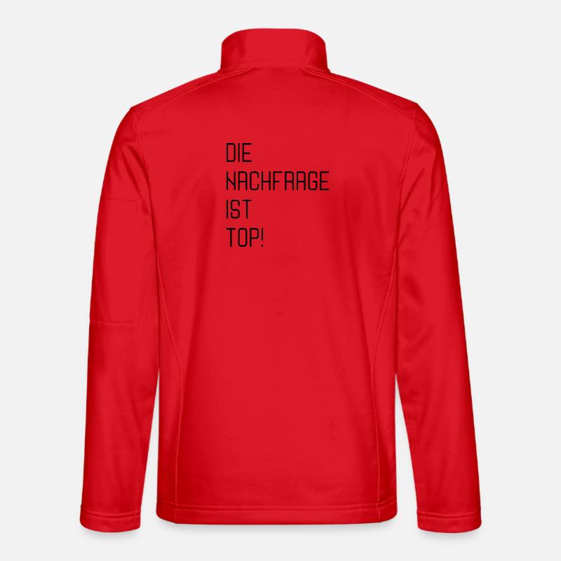 ANGEBOT NACHFRAGE - Unisex Softshelljacke - Rot