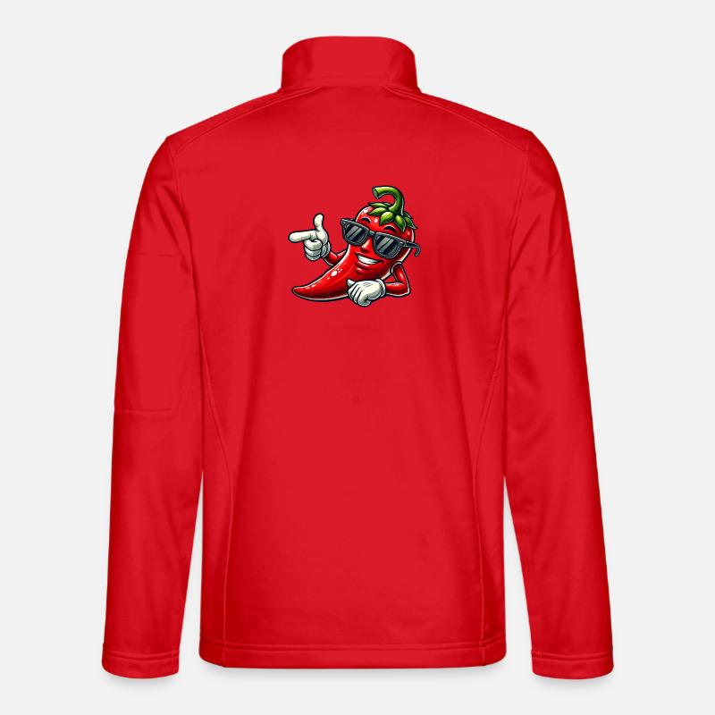 Coole Chili - Unisex Softshelljacke - Rot