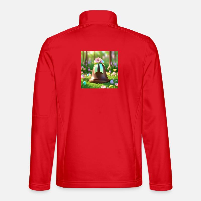 pâques, happy easter, joyeuses pâques Veste en tissu softshell Unisexe