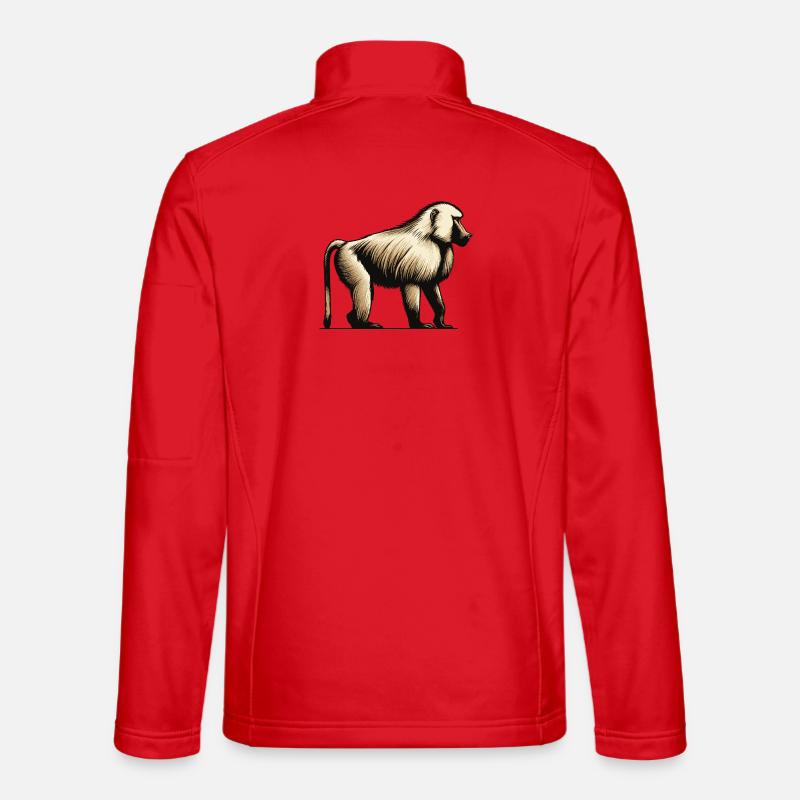 Babouin Veste en tissu softshell Unisexe