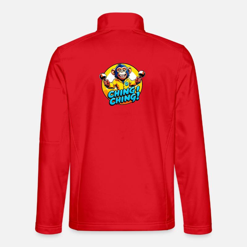Ching Ching - Unisex Softshell Jacket - red