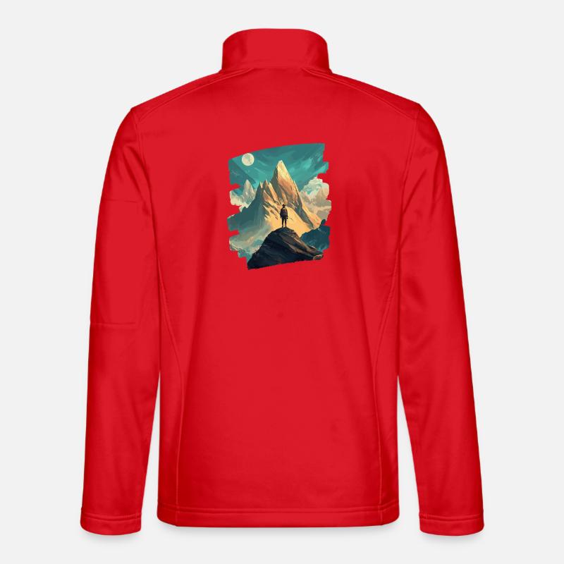 Mountains Unisex Softshell Jacket