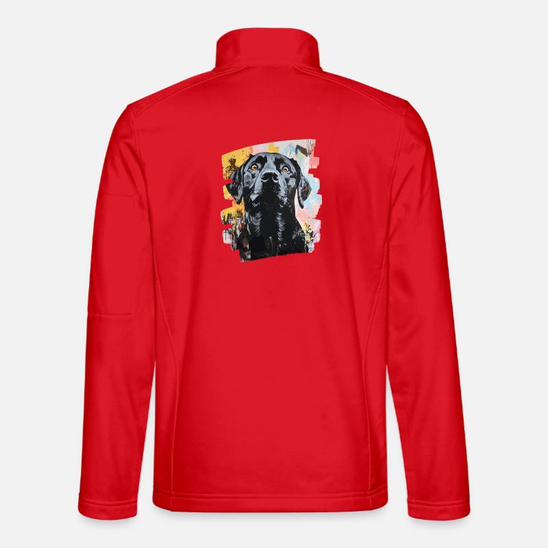 Labrador - Unisex Softshell Jacket - red