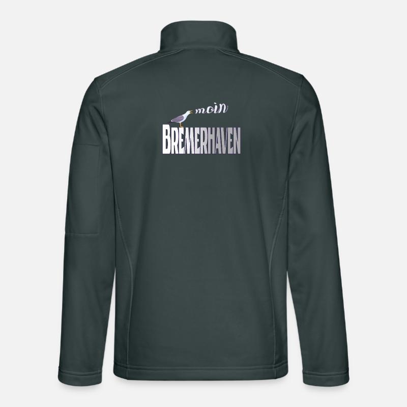 Bremerhaven Möwe & Moin Design Unisex Softshelljacke