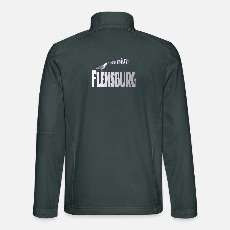 Flensburg Möwe & Moin Design Unisex Softshelljacke