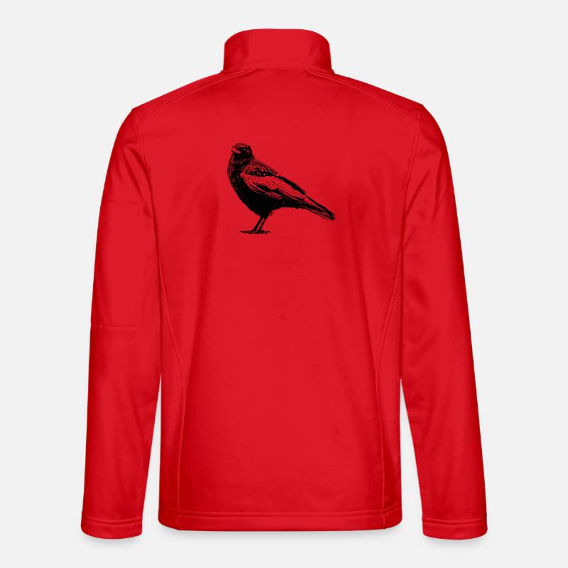 Rabe - Unisex Softshelljacke - Rot