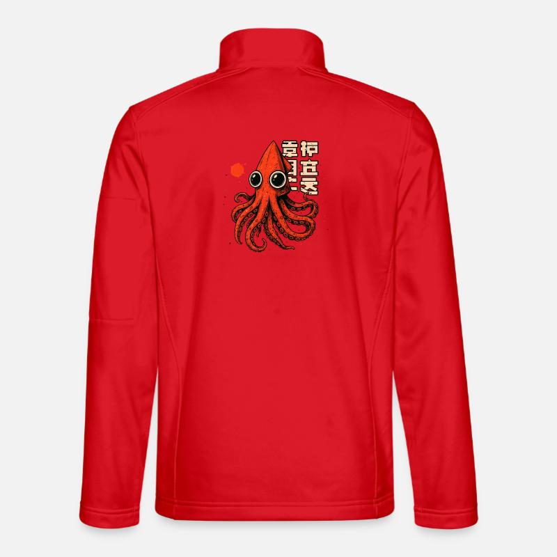 SQUID TSHIRT Unisex Softshell Jacket