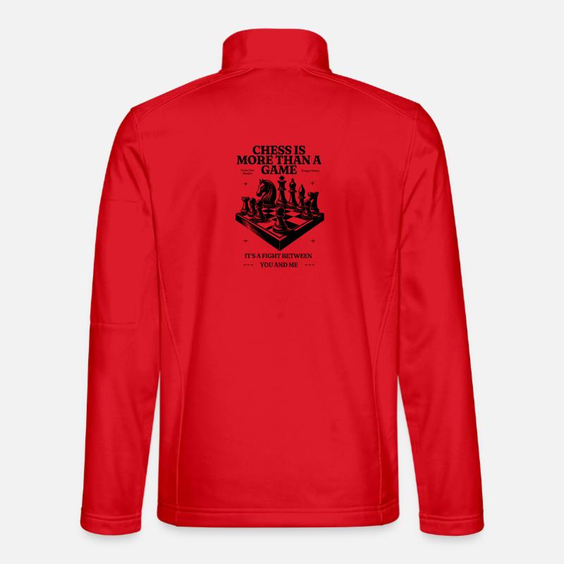 Échecs - plus qu’un jeu - bataille Veste en tissu softshell Unisexe