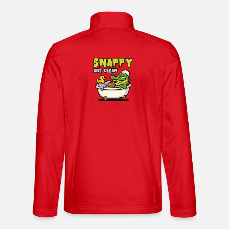 Un scapou dans le jacuzzi Veste en tissu softshell Unisexe