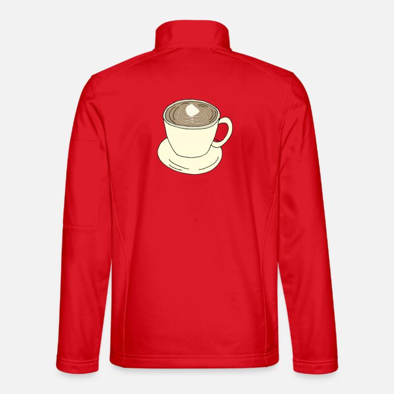 coffee cup Unisex Softshell Jacket