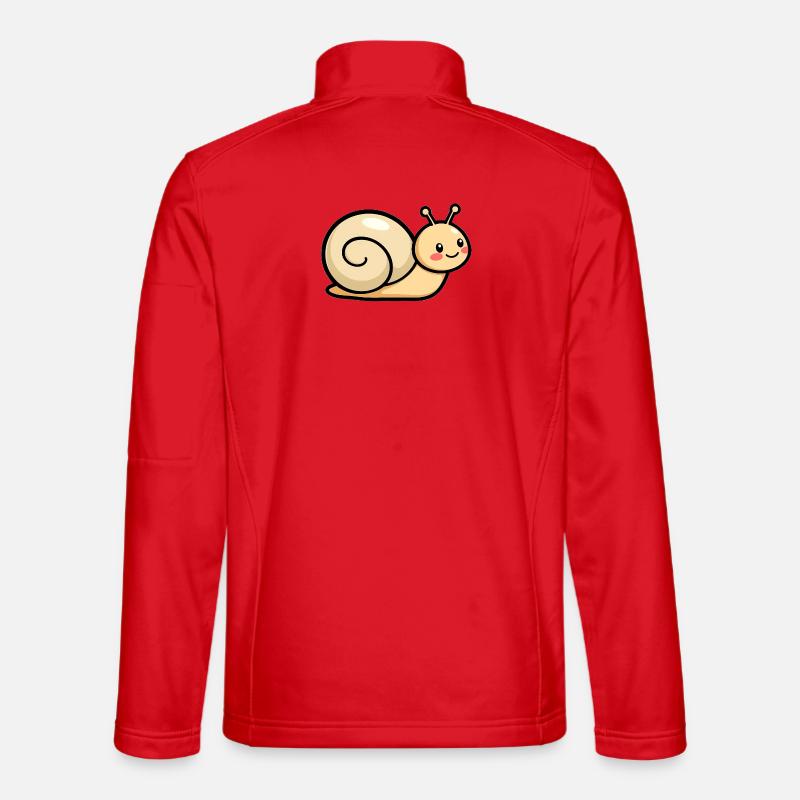 Snail - Unisex Softshell Jacket - red