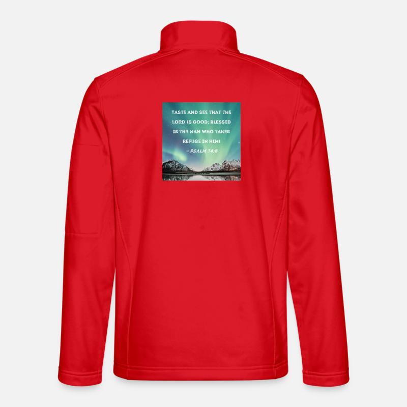 19_Psa_034_008 - Unisex Softshelljacke - Rot