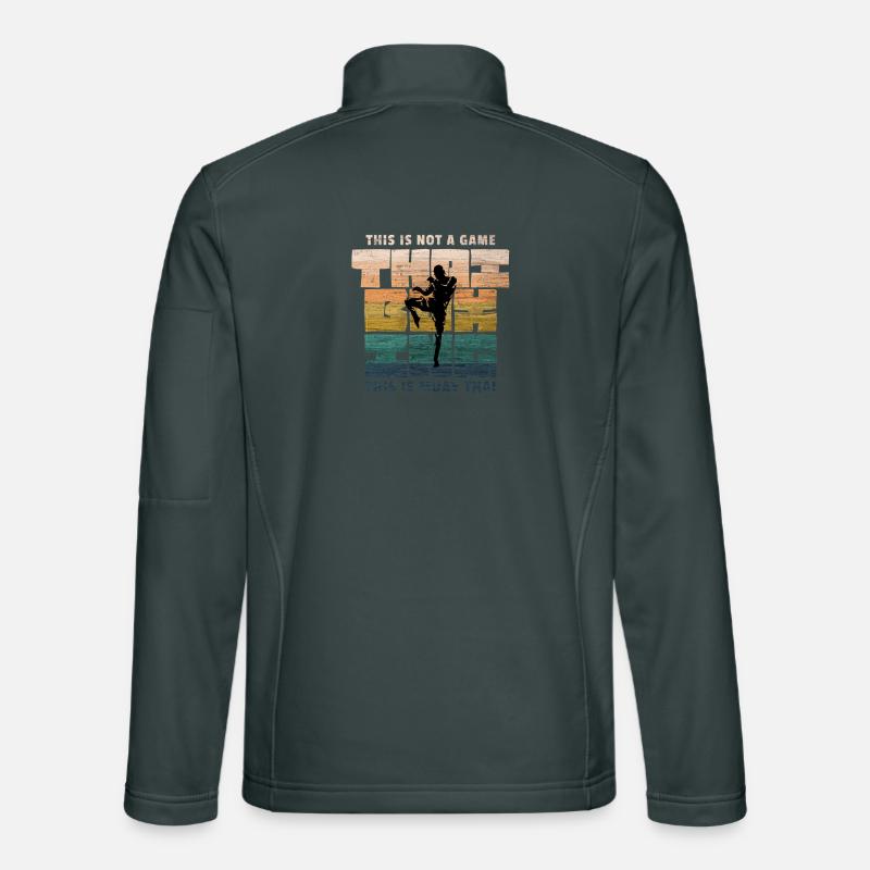 Thai Boxing, Thai Boxing, Thai Boxing Unisex Softshell Jacket