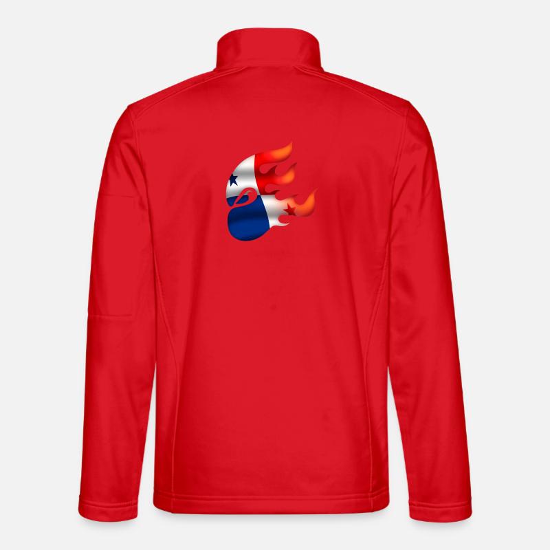 Drapeau du Panama - Panama - Ninja Veste en tissu softshell Unisexe