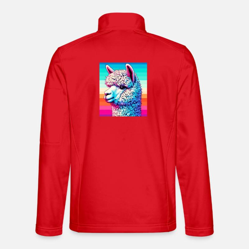 Alpaca - Unisex Softshell Jacket - red