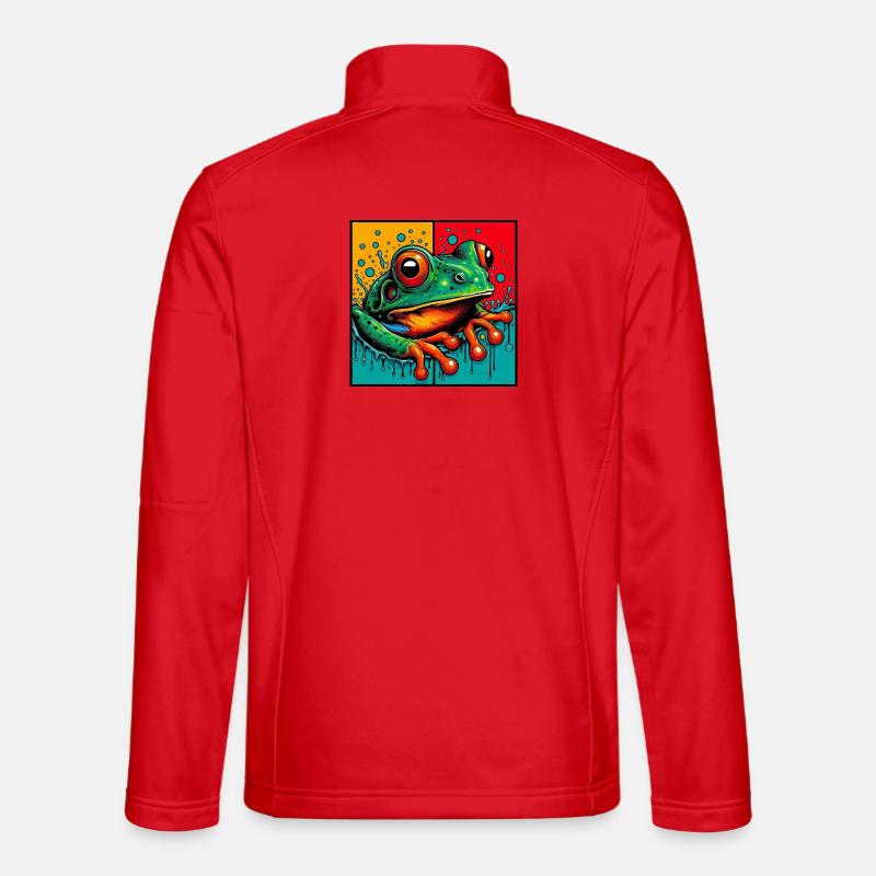 grenouille Veste en tissu softshell Unisexe