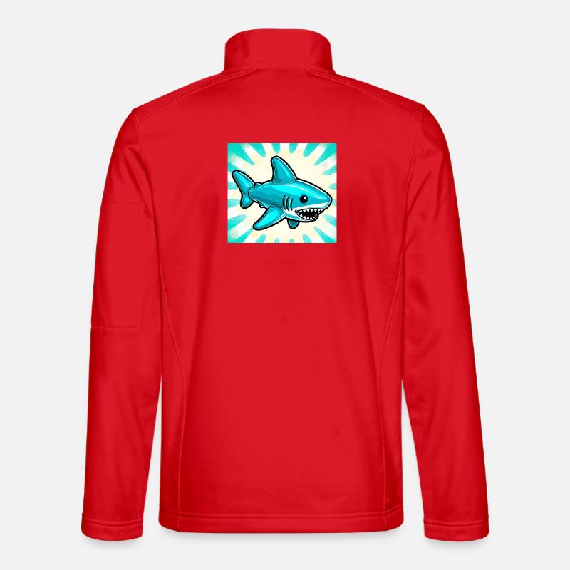 Shark - Unisex Softshell Jacket - red