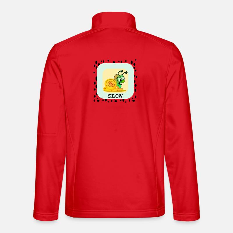 LANGSAME SCHNECKE Unisex Softshelljacke