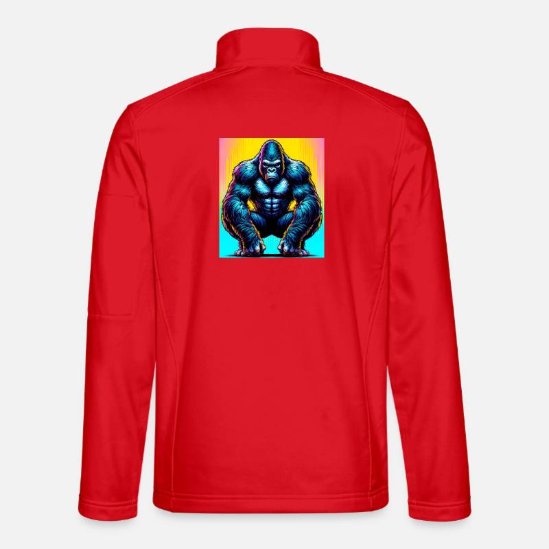 gorilla - Unisex Softshell Jacket - red