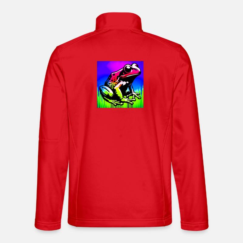 frog - Unisex Softshell Jacket - red