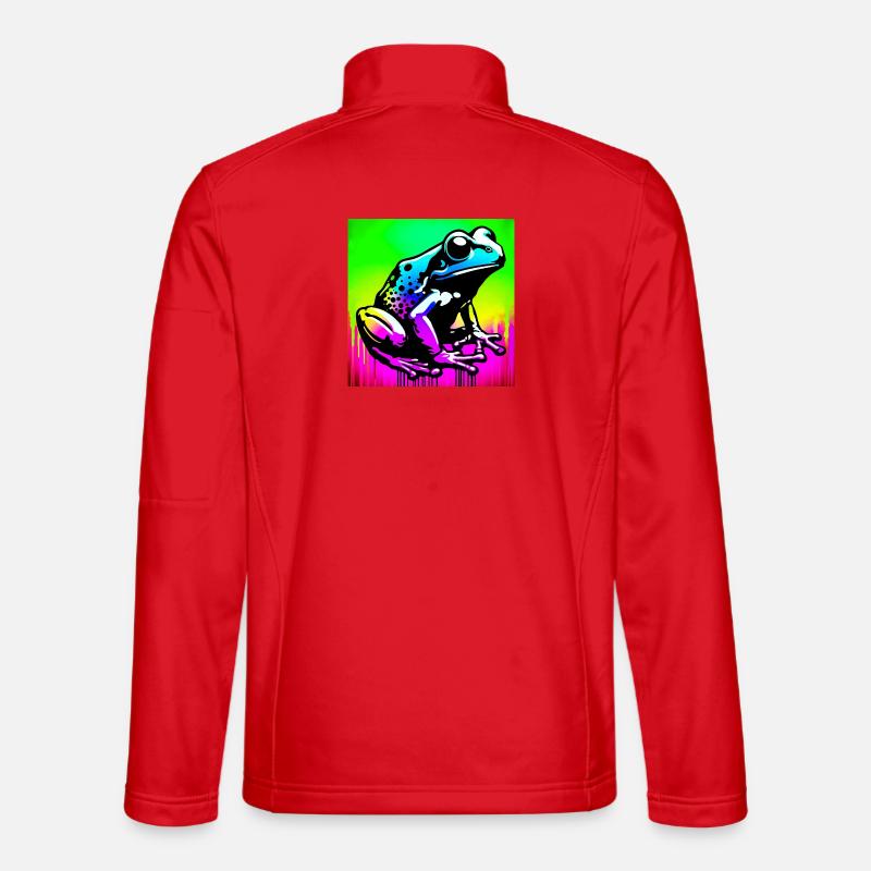 Frosch - Unisex Softshelljacke - Rot