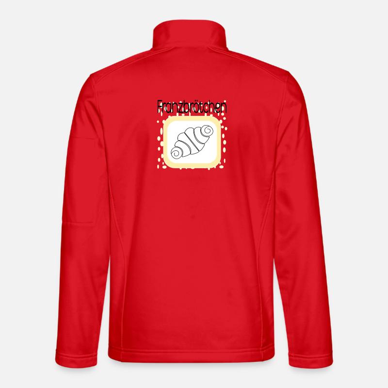 FRANZBRÖTCHEN - Unisex Softshelljacke - Rot