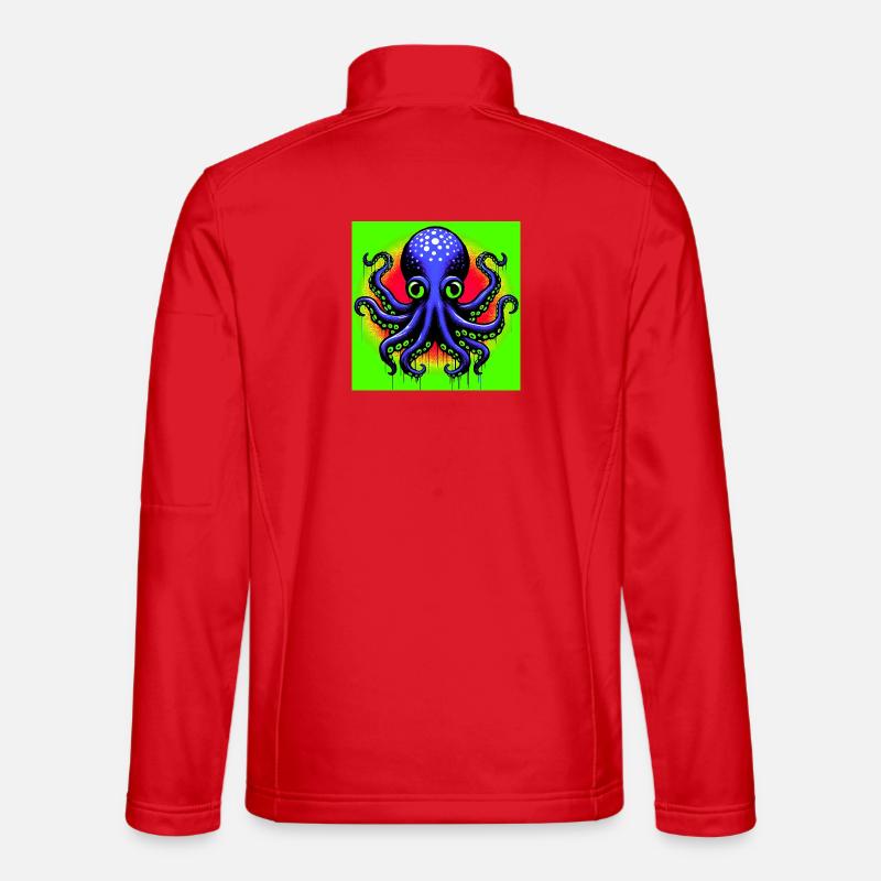 Pieuvre Veste en tissu softshell Unisexe