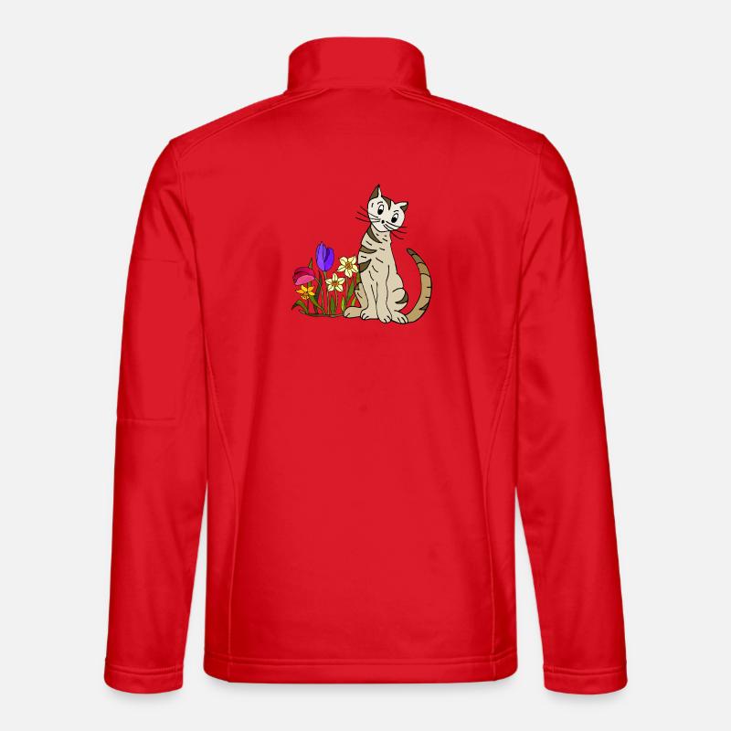 chat Veste en tissu softshell Unisexe