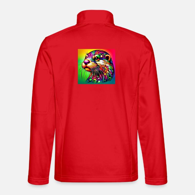Otter - Unisex Softshelljacke - Rot