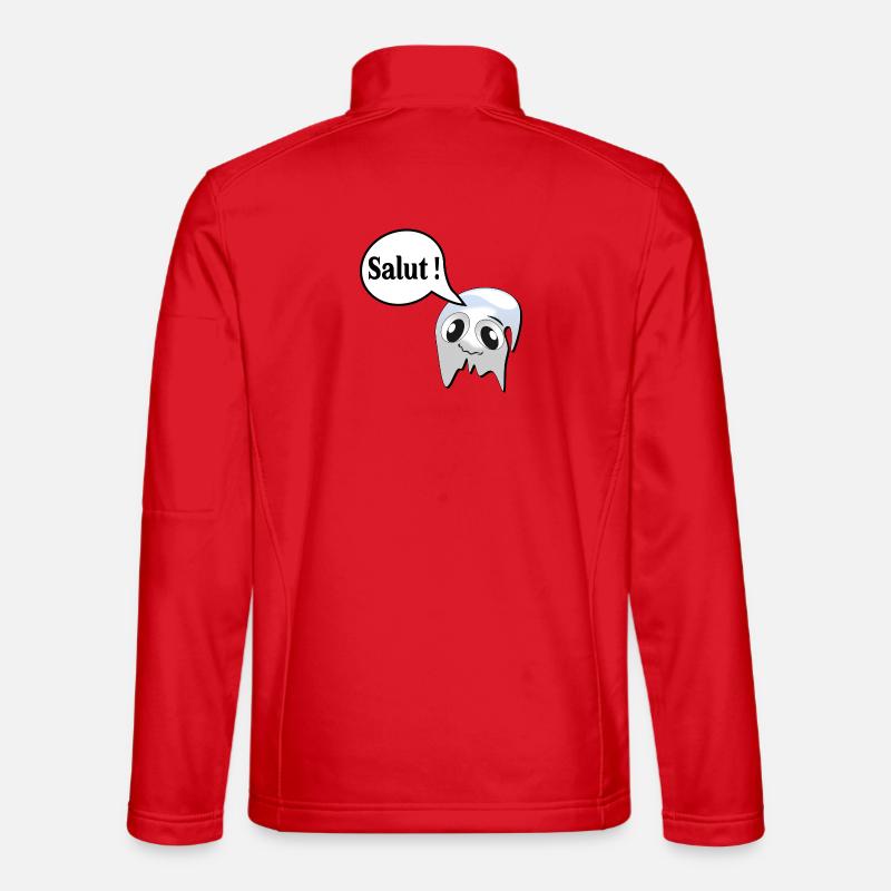Hi Phantom - Unisex Softshell Jacket - red
