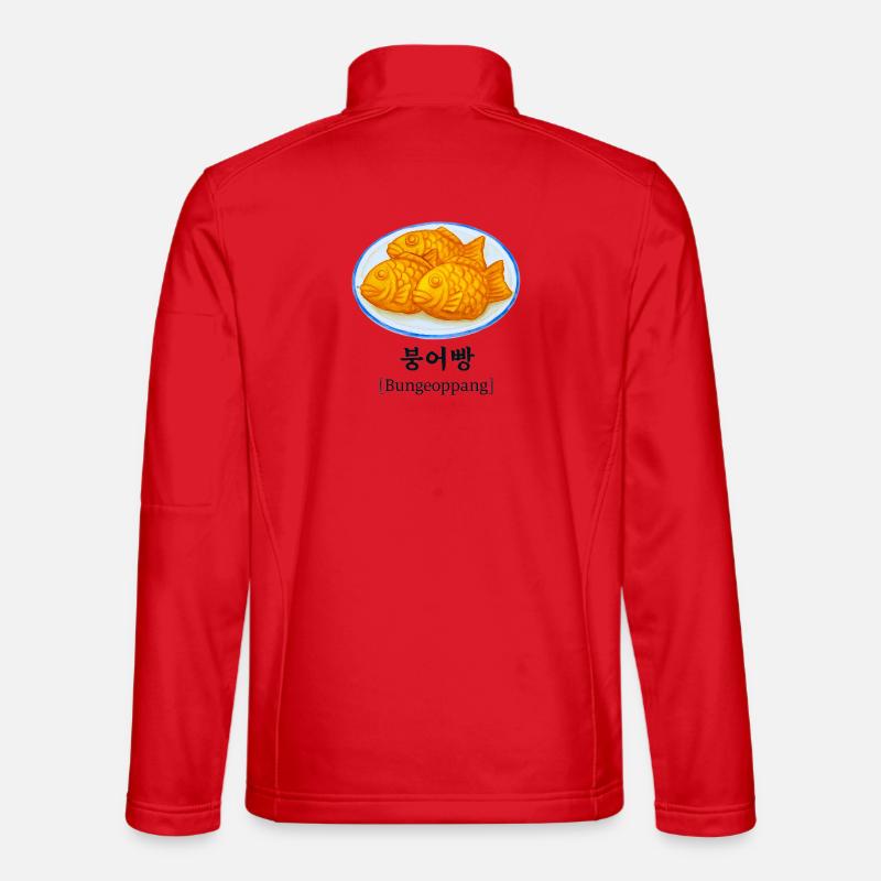 Bungeoppang--4-200x - Unisex Softshelljacke - Rot
