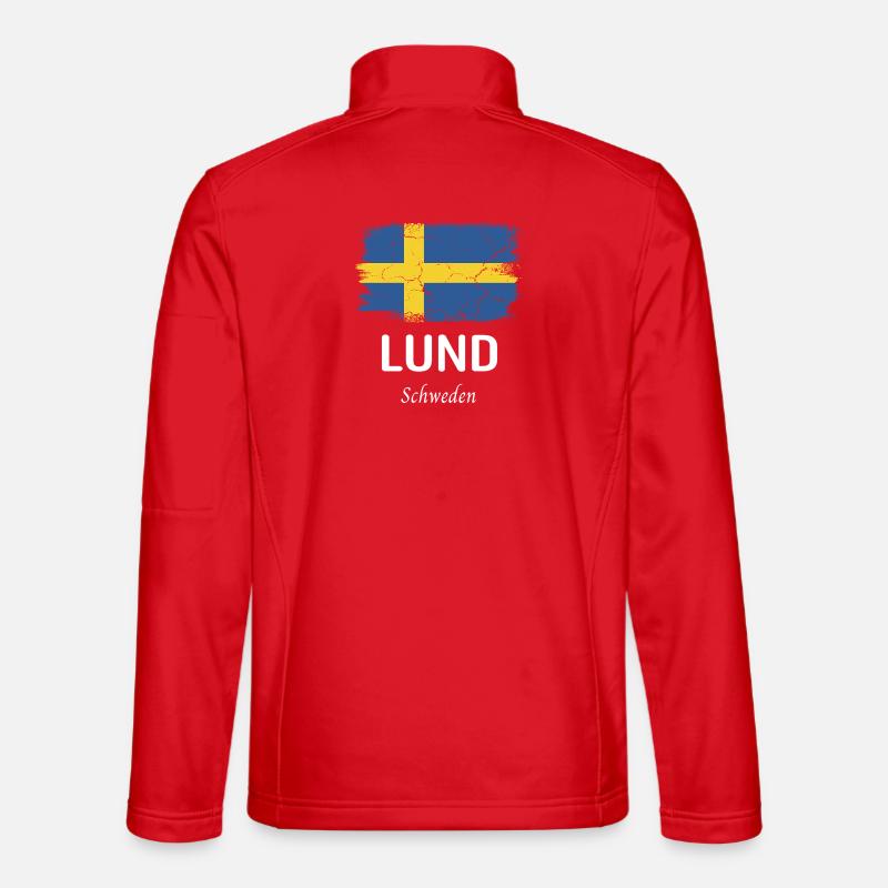 Lund - Unisex Softshelljacke - Rot
