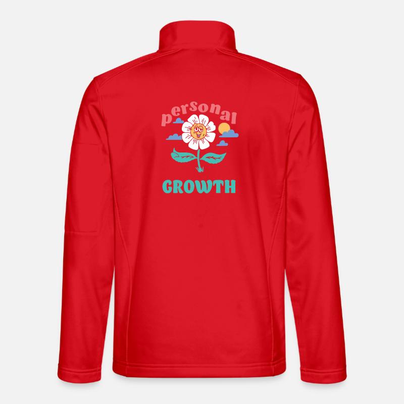 Personal Growth Daisy Unisex Softshell Jacket