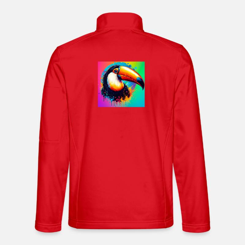 Tukan - Unisex Softshelljacke - Rot