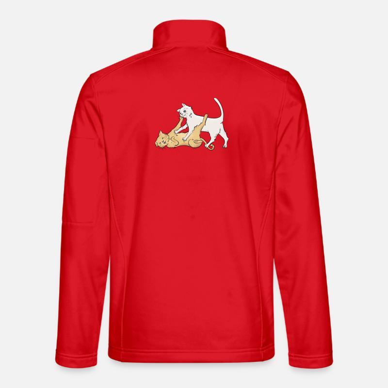 Snus - Softshelljacka unisex - röd