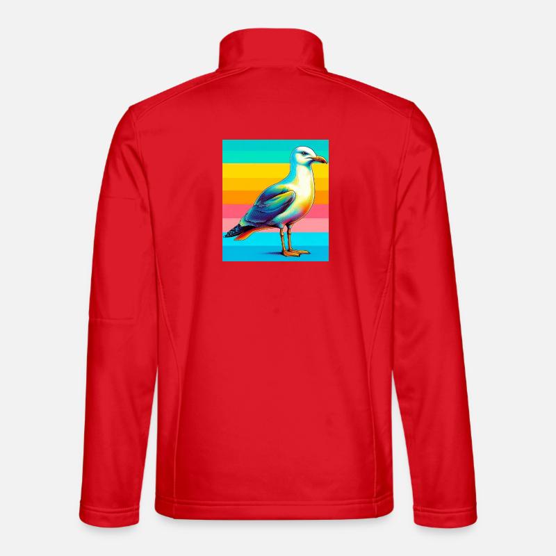 gull - Unisex Softshell Jacket - red