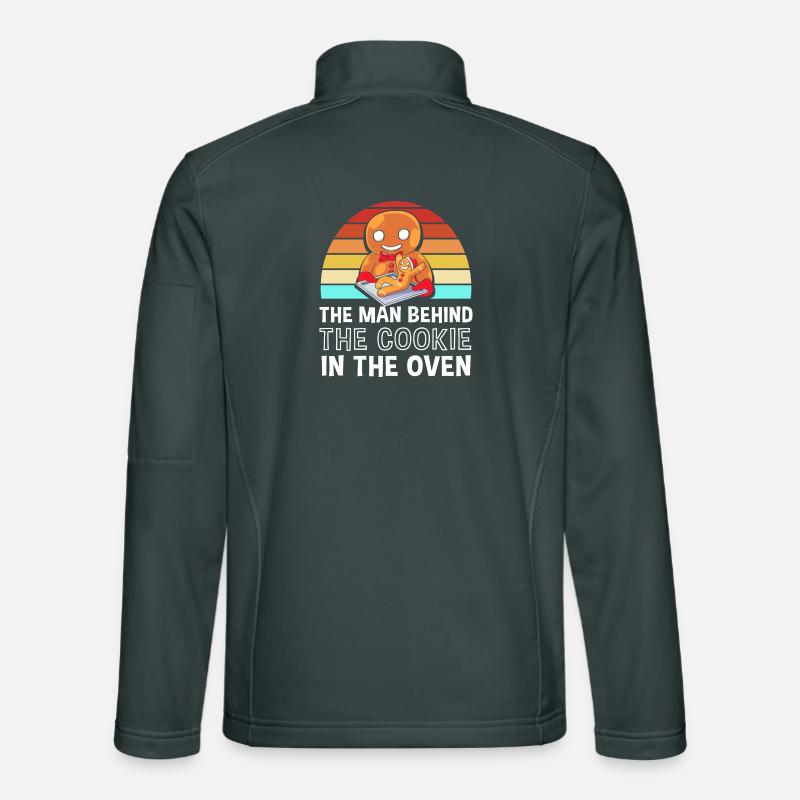 Werdender Papa werdende Väter Unisex Softshelljacke