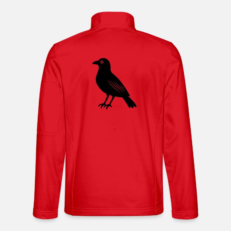 Rabe  - Unisex Softshelljacke - Rot