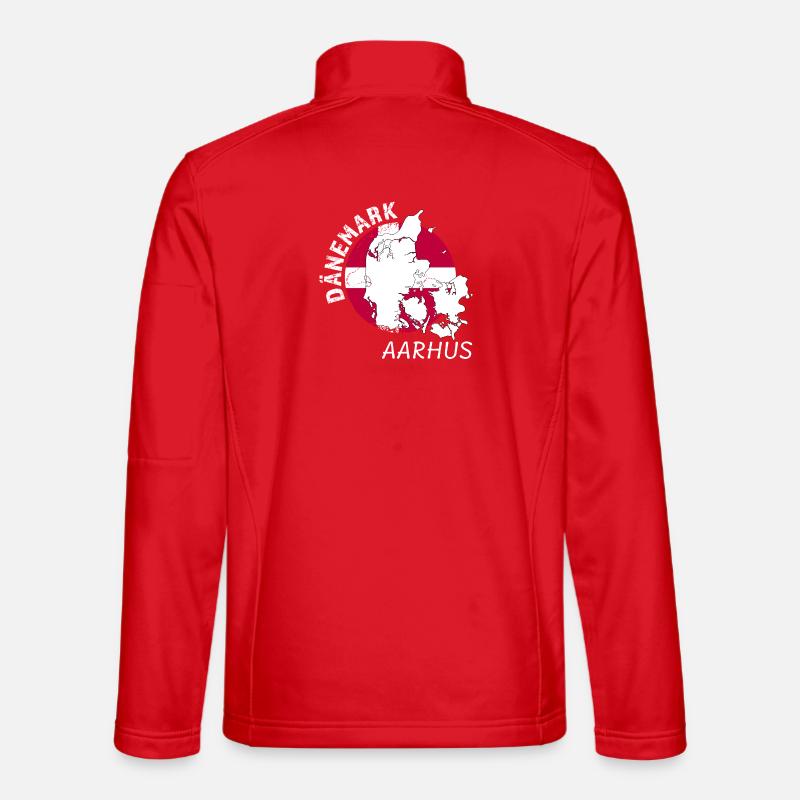 Aarhus - Unisex Softshell Jacket - red