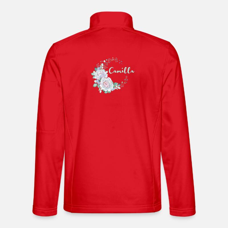 For Camilla - Unisex Softshell Jacket - red