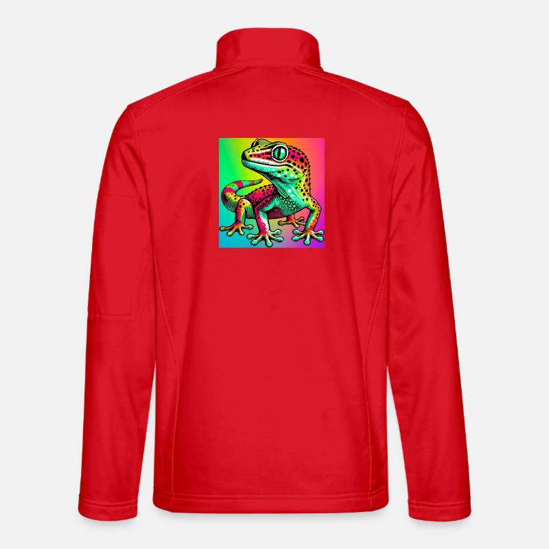 Gecko - Unisex Softshell Jacket - red