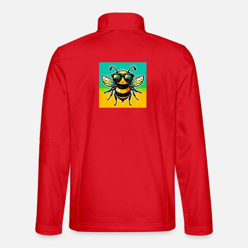 bee - Unisex Softshell Jacket - red