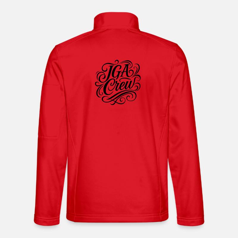 Bachelor Party Crew - Unisex Softshell Jacket - red