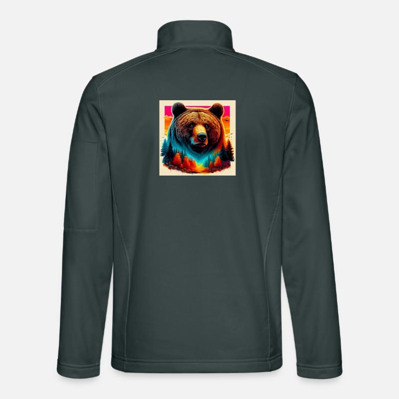 bear Unisex Softshell Jacket
