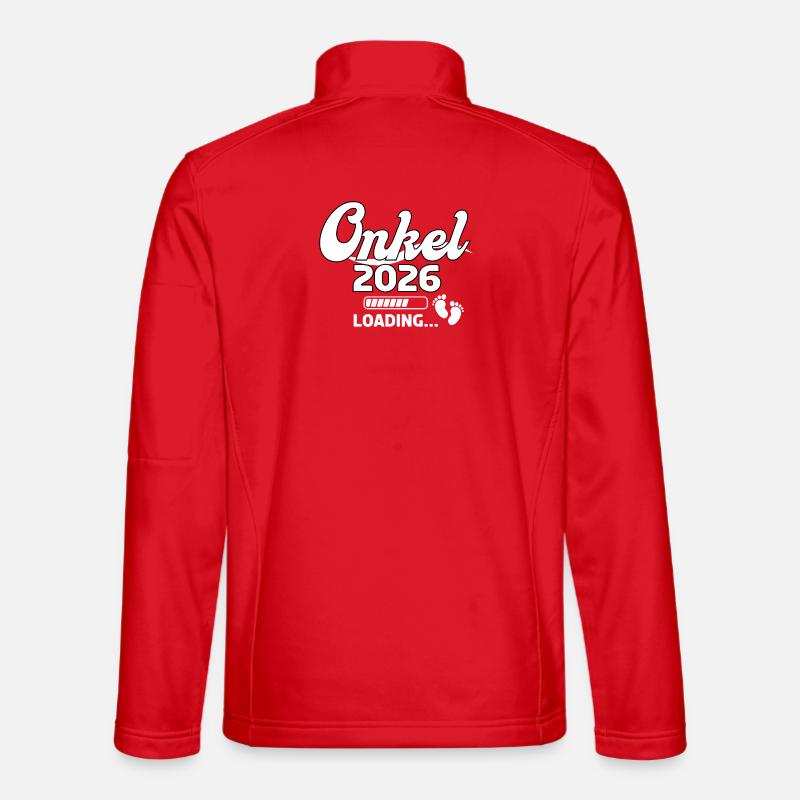 Uncle 2026 Loading Design - Unisex Softshell Jacket - red