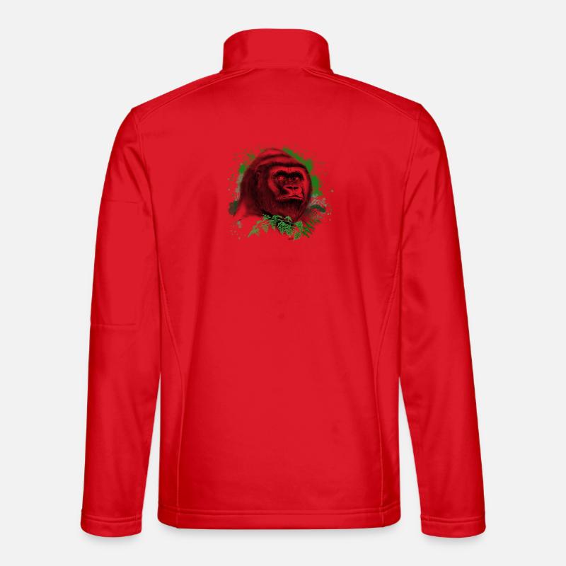 Gorilla - Unisex Softshell Jacket - red