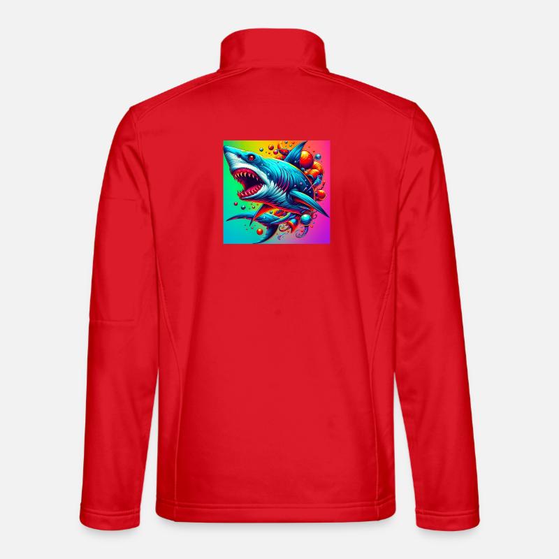 Shark - Unisex Softshell Jacket - red