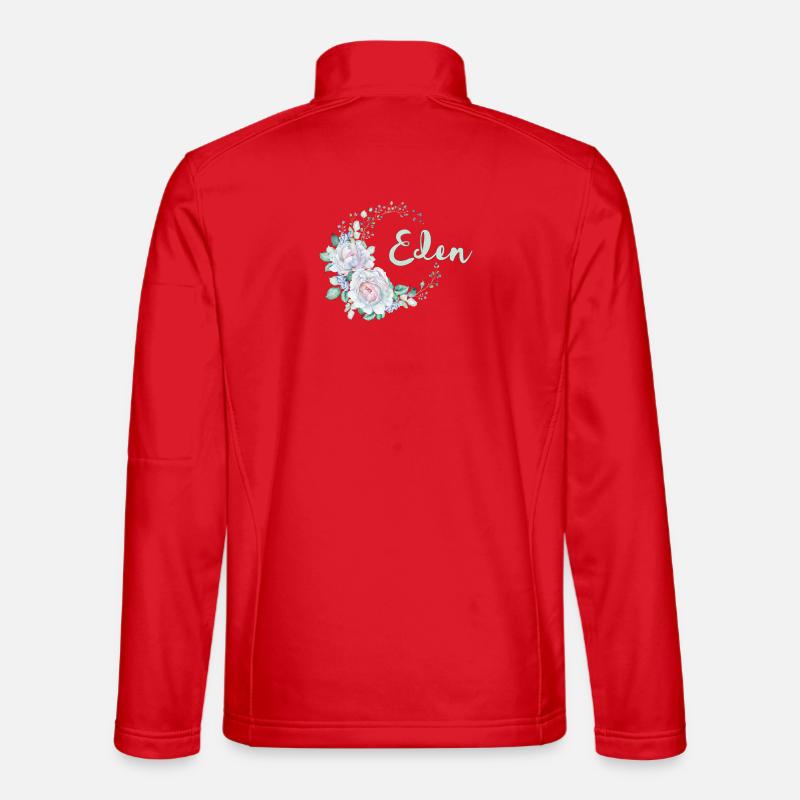 für Eden - Unisex Softshelljacke - Rot