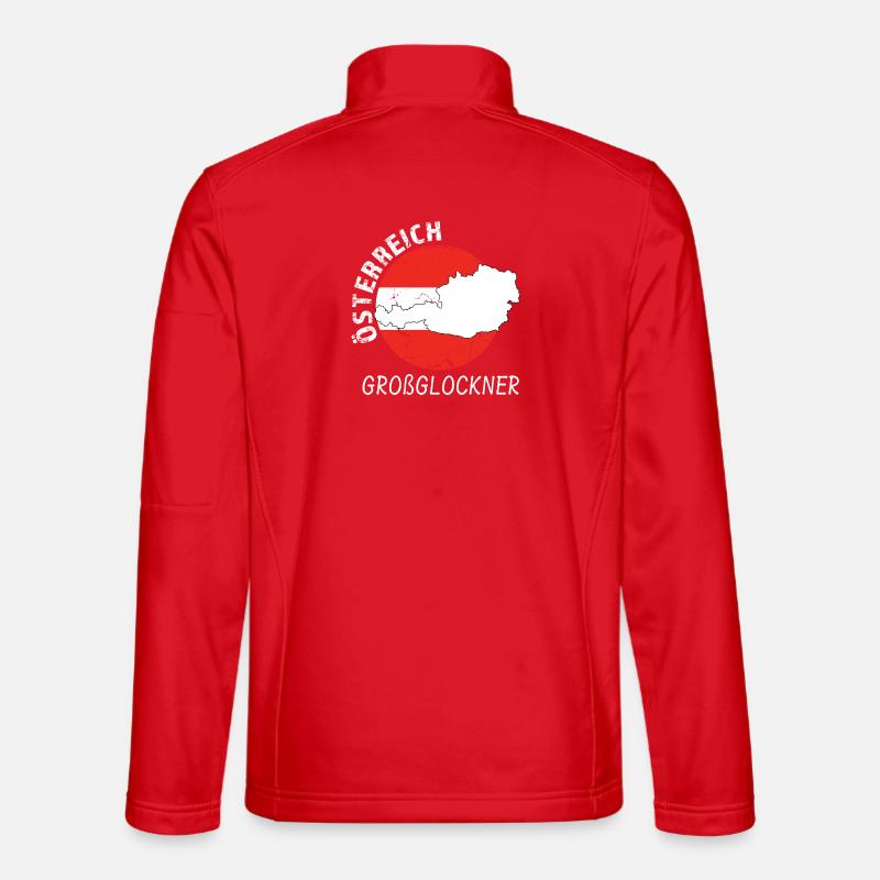 Großglockner - Unisex Softshell Jacket - red